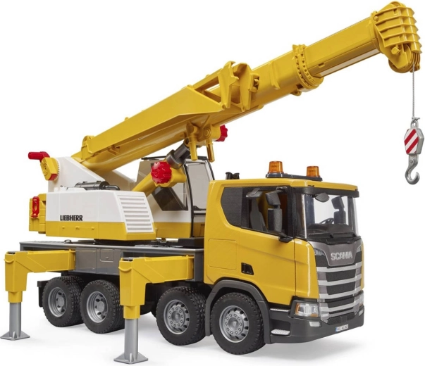 Bruder Scania mit Liebherr-Kran