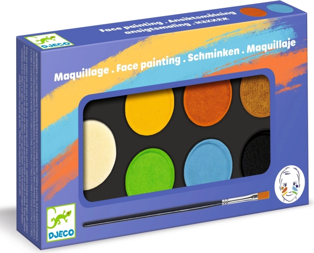 Djeco Gesichtsfarben – natürliche Farbtöne