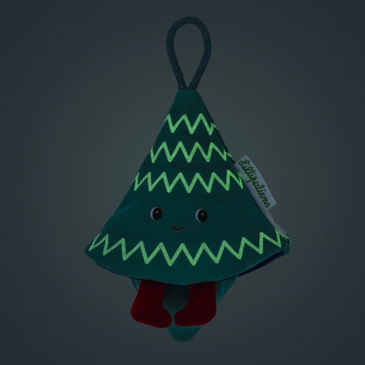 Lilliputiens Weihnachts-Plüschdekoration – blaue Elfe Titti