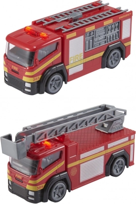 Teamsterz Feuerwehrwagen mit Lichtern und Geräuschen