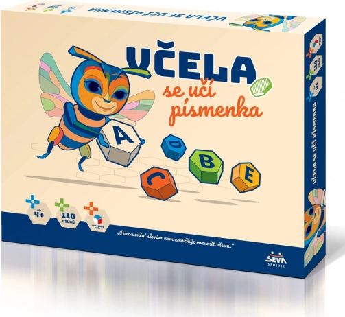 Die Biene lernt Buchstaben – edukatives Bauset Alphabet