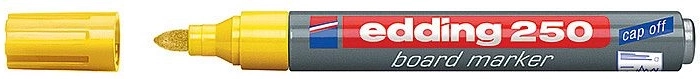 Whiteboard-Marker Edding 250, gelb