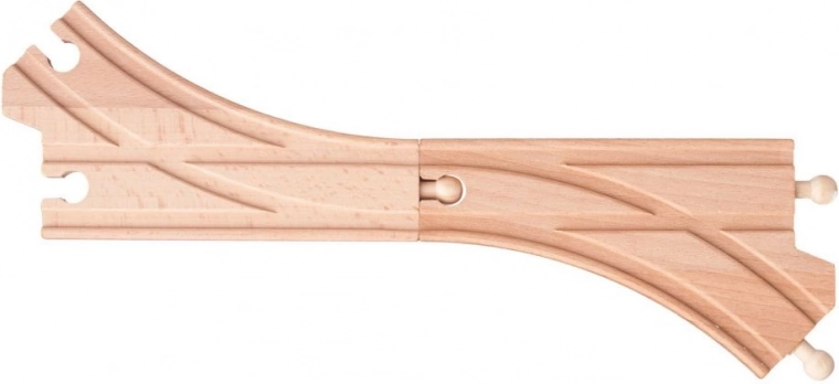 Holz-Weichenstück „K“