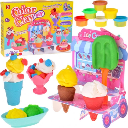 Kreatives Kunstset mit Pumpe, Filzstiften und Schablonen