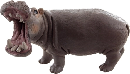 Plastische Nilpferdfigur