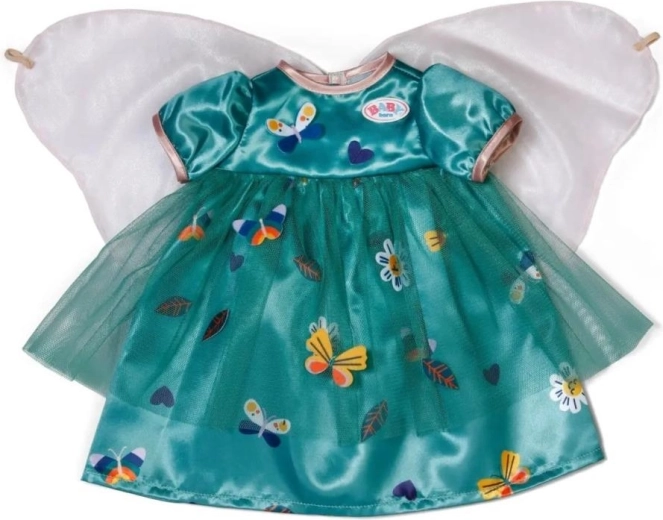 Feenkleid mit Flügeln für BABY born Puppe 43 cm