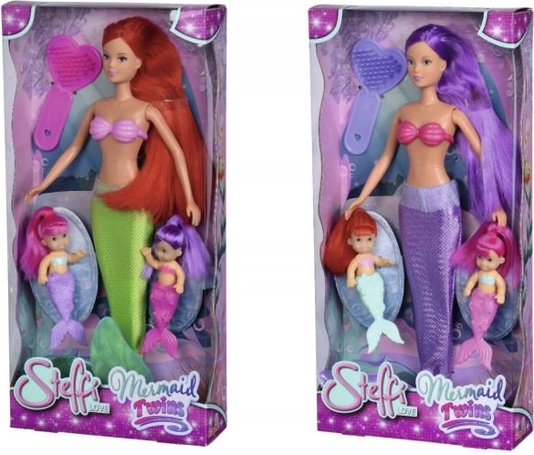 Puppe STEFFI Love Meerjungfrau mit Zwillingen