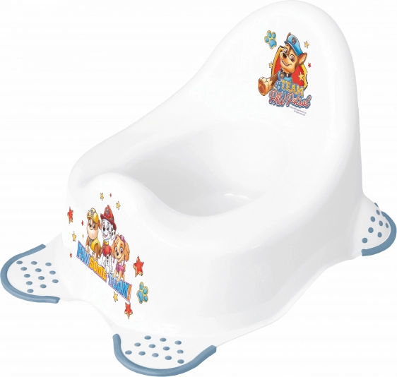 Kinder-Töpfchen mit Motiv Paw Patrol, weiß