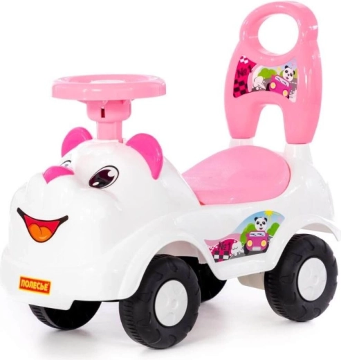 Rutschfahrzeug Eisbär rosa