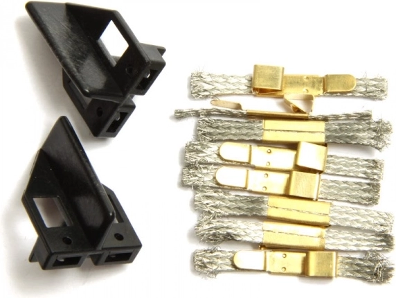 Kontaktbürsten und Führungsschienen für SCX Evolution Autos