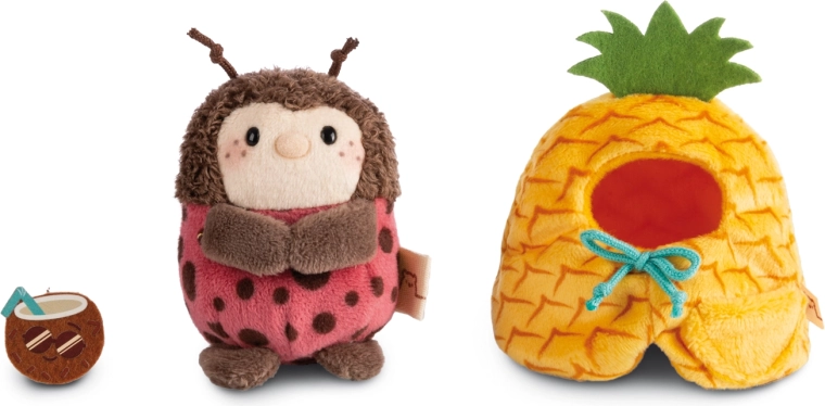 Ananas-Häuschen als gemütliches Versteck