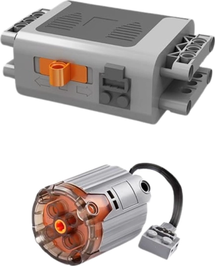 Motor und Steuereinheit im Lieferumfang