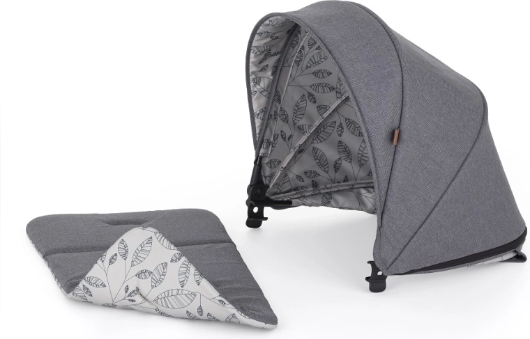 Petite&Mars Verdeck für Kinderwagen Royal2/Royal3 Ultimate Grey