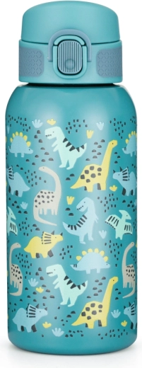PETITE&MARS Edelstahl-Thermoflasche mit Trinkaufsatz 500 ml Dino Park