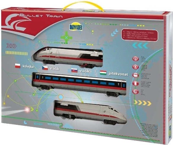 Batteriebetriebenes Bullet-Train-Zugset