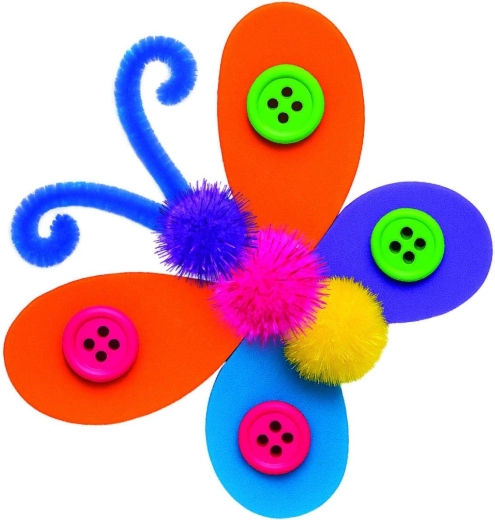 Schmetterlinge voller Farbe und Fantasie