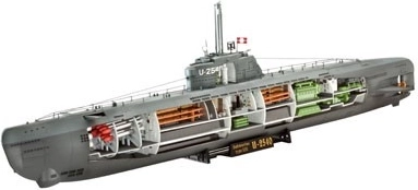 Deutsches U‑Boot Typ XXI (U-Boot Typ XXI) – Modellbausatz