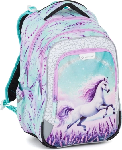 Bagmaster Lumi Schulrucksack mit Pferdemotiv