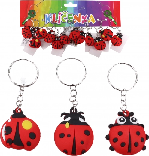 Schlüsselanhänger Marienkäfer