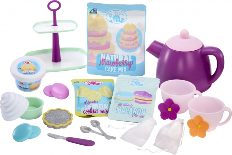 Bunte Accessoires und realistische Details