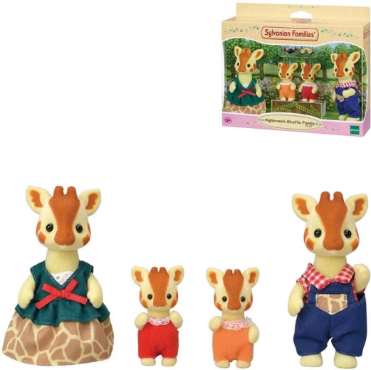 Sylvanian Families Giraffenfamilie – 4 Stück
