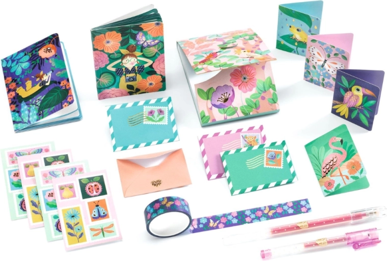 Kreativset mit Illustrationen