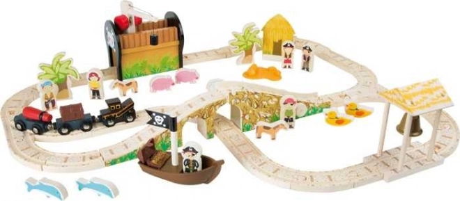 Holzeisenbahn Piraten small foot