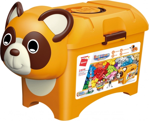 Qman Baukasten Bär Box