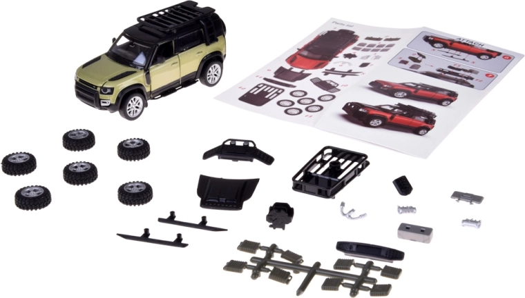 Austauschbare Teile für endlose Anpassungen