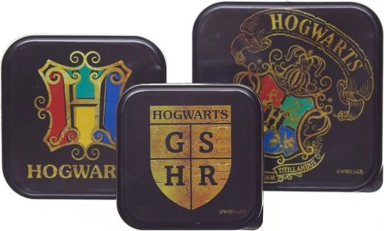 Harry Potter Brotdosen-Set 3-in-1