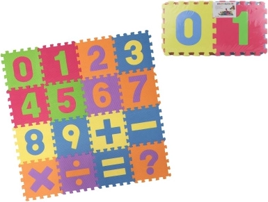 Schaumpuzzle 16 Stück Zählen