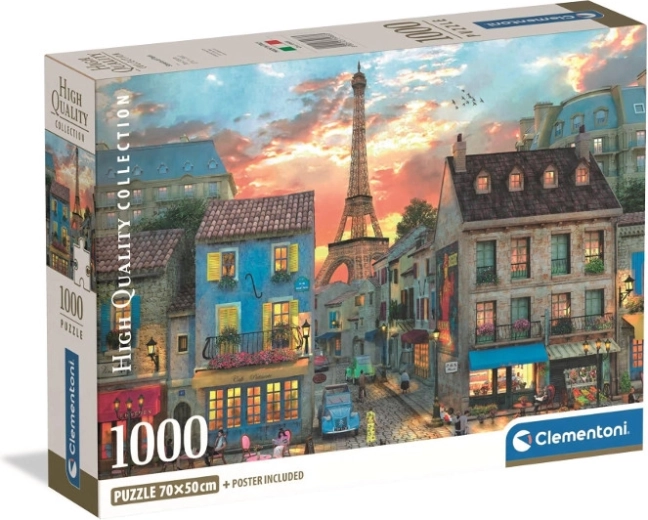 Puzzle 1000 Teile Pariser Straßen