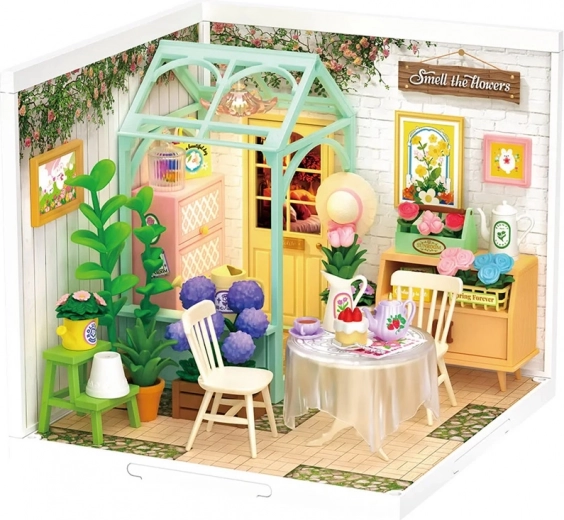 Miniaturhaus Blühender Teegarten – ROLIFE SUPER CREATOR