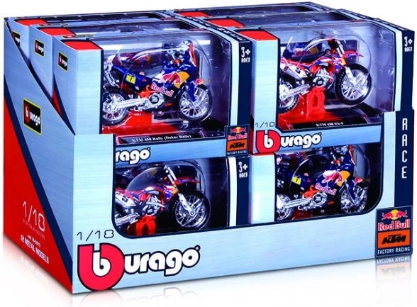 Bburago Motorrad Red Bull 1:18 Metallmodell