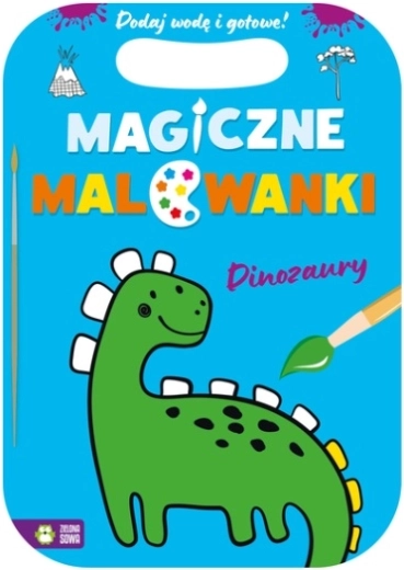 Magische Ausmalbilder Dinosaurier