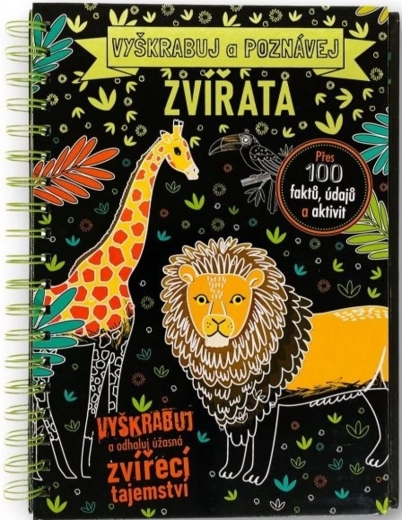 Ritzle und entdecke Tiere – kreatives Aktivitätsbuch Svojtka & Co.