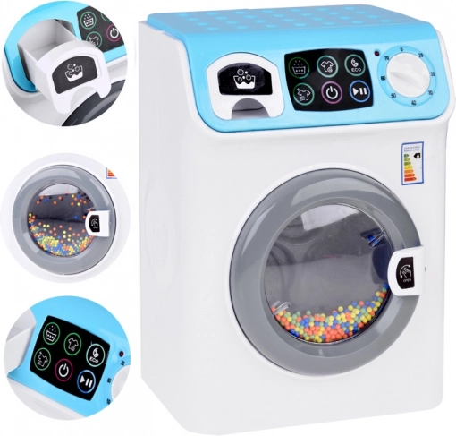 Kinder-Automatikwaschmaschine mit Touchpanel und Geräuschen