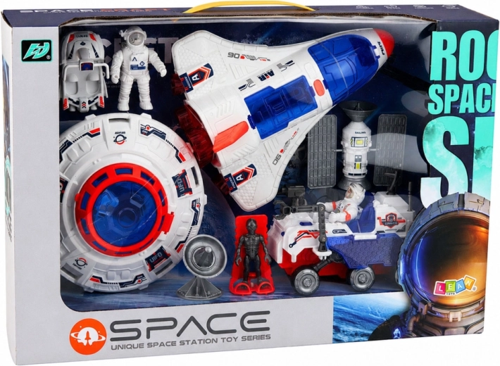 Komplettes Rollenspiel-Set: Fahrzeuge, Satellit und Figuren