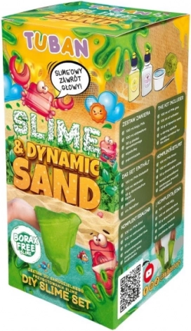 DIY-Set zur Herstellung von Schleim und kinetischem Sand