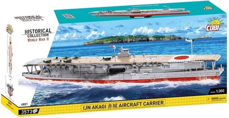 Bausatz des Flugzeugträgers IJN Akagi