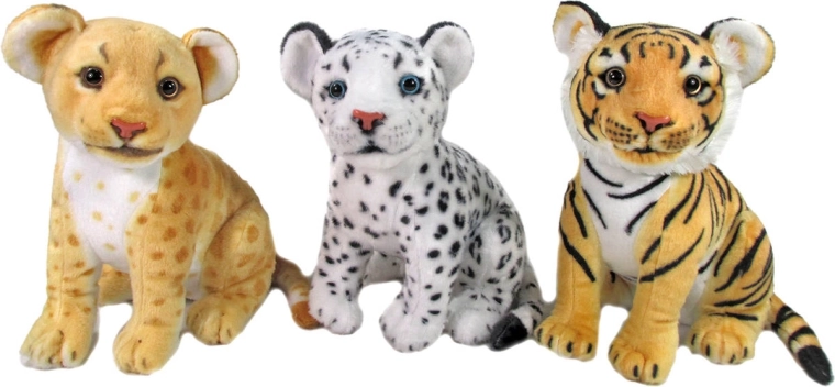 Zwei Tier-Varianten: Tiger oder Leopard