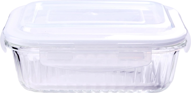 Glas-Lebensmittelbehälter aus Borosilikatglas 640 ml