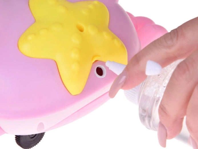 Einfaches Nachfüllen der Lösung ohne Kleckern