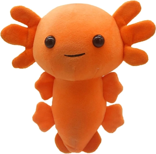 Cozy Noxxiez Plüsch-Axolotl orange 21 cm