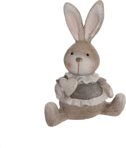 Keramikhase beige 14 cm