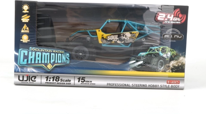 RC-Geländewagen 1:18 gelb