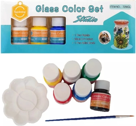 Farben-Set für Glas, Keramik und Porzellan