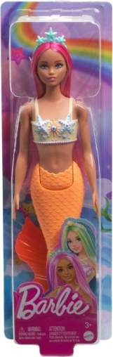 Barbie Meerjungfrau Puppe mit orangem Schwanz