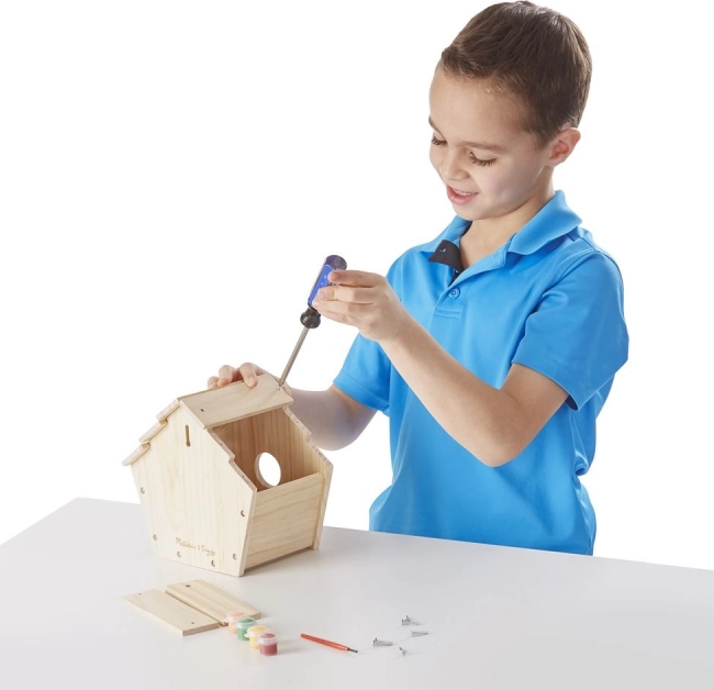 Kreativset zum Bau eines Vogelhauses