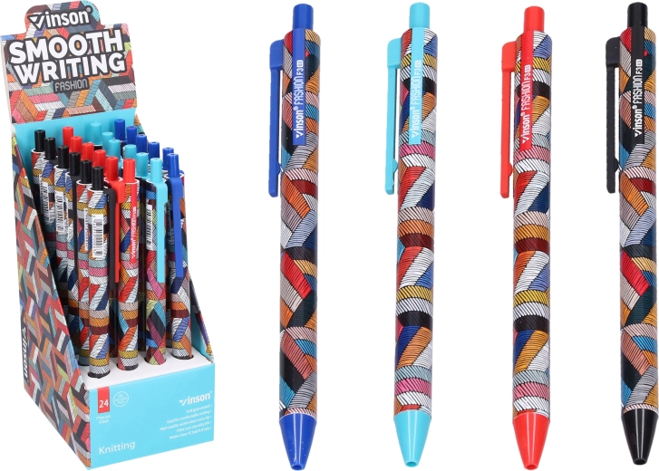 Kugelschreiber mit Hybridtinte 0,5 mm – blaue Mine